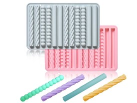 Molde silicona 12 velitas